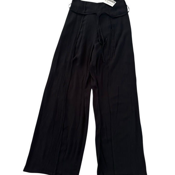 Black Maxi Wide Leg Pants for Casual Wear - Picture 9 of 17
